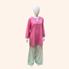 EMBROIDERED DHANAK 2 PIECE SHIRT AND TROUSERS W25-4
